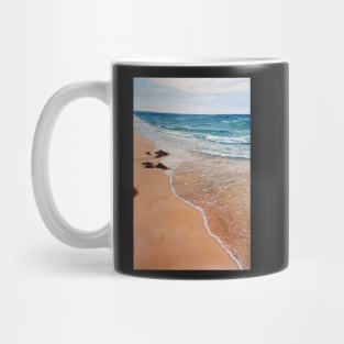 A walk on the beach Mug